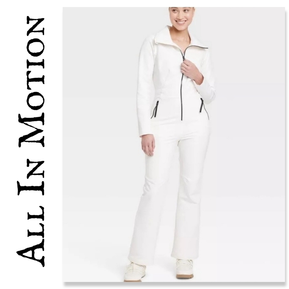 NWT All In Motion Snow Sport Jumpsuit In White